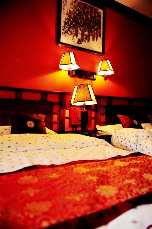 Dragon River Retreat Hotel Янгшуо Стая снимка